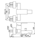 Смеситель для ванны Jaquar Kubix F KUB-CHR-35119F - изображение 2