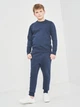 Подростковый теплый свитшот Joma Montana 102107.331 141-152 см Темно-синий (8424309421595) - изображение 3