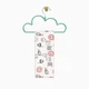 Байковые пеленки ROSE LEO & GIRAFFE Cosas розовый 80х100 см - изображение 5