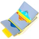 Жіноче шкіряне портмоне GRANDE PELLE 7,5х10х2 см (acs0024163) - зображення 5