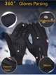 Теплі непродуваємі рукавички B-Forest Windstop + Touch, M рожевий - зображення 9