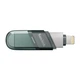 Флеш-накопитель SanDisk iXpand Flip 32GB USB 3.1 + Lightning (SDIX90N-032G-GN6NN) - изображение 2