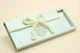 Gift box Cozy turquoise Листівка + конверт для грошей ручної роботи - зображення 1