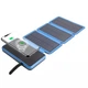 Павербанк (powerbank) Zao i820 з потрійною сонячною панеллю та Qi зарядкою, 20000 mAh - изображение 1