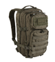 Рюкзак тактичний 20л. Олива Mil-Tec US Assault Pack SM Oliv (14002001-20) - изображение 3