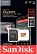 Карта памяти SanDisk Extreme 512GB microSDXC с адаптером SDSQXA1-512G-AN6MA (160/90 MB/s UHS-I V30 U3 Class 10) - изображение 4