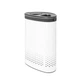 Бак для белья Brabantia Laundry Bin двухсекционный 55 л Белый (304903) - изображение 3