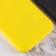 Силиконовый чехол Candy для Apple iPhone 14 Pro (6.1") Желтый Без бренда - изображение 2
