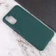 Силіконовий чохол Candy для Oppo A76 4G Зелений / Forest green Без бренду - зображення 3