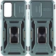 Ударопрочный чехол Camshield Army Ring для Xiaomi Redmi Note 11 Pro 4G/5G / 11E Pro / 12 Pro 4G Зеленый / Light Green Без бренда - изображение 6