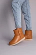 Женские зимние угги ShoesBand Рыжие натуральные кожаные на среднюю/широковатую стопу внутри цигейка 36 (23,5 см) (S39021-6з) - изображение 1