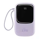 Повербанк Baseus Qpow Digital Display Quick Charging 20W 20000mAh с поддержкой быстрой зарядки QC3.0 PD Pink (PPQD-H05) - изображение 1