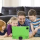 Чехол STR EVA Apple iPad Pro 11" (2020, 2-го поколения) детский с ремнём и подставкой Green - изображение 4