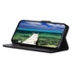 Чохол-книжка із застібкою KHAZNEH Wallet Cover для Motorola Edge 50 Neo / Edge 60 Neo - Black - зображення 3