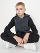 Детская теплая толстовка Joma Academy IV 101967.151 118-128 см 4XS Черно-серая (8424309452148) - изображение 4