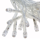 Гірлянда штора світлодіодна фіранка 192 LED 220V 3х2 м прозорий провід від мережі Теплий жовтий - зображення 3
