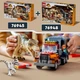 Конструктор Lego Jurassic World Втеча тиранозавра і атроцираптора 466 деталей (76948) - зображення 10