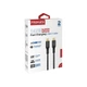Кабель Promate PowerBolt240-1M USB Type-C to USB Type-C 240W PD 1 м Black (powerbolt240-1m.black) - зображення 7