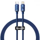 Кабель для быстрой зарядки Baseus Crystal Shine Series Type-c to Lightning |2m, 20W| Blue - изображение 1