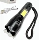 Ручний ліхтарик + світильник BL-1831-T6+COP, USB заряджання, вбудований акумулятор, фокусування (31465) - зображення 1