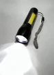 Ручний ліхтарик BL-511 XPE COP-880000W + світлодіодна панель з USB зарядкою, вбудований акумулятор, ЗУМ (31417) - зображення 5