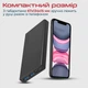 УМБ Promate Bolt-10 10000 mAh 10Вт 2xUSB Black (bolt-10.black) - зображення 6