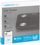 Умные весы Momax Lite Tracker IoT Body Scale Black (EW2SD) [75499] - изображение 4