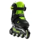 Детские раздвижные ролики Rollerblade Microblade 36.5-40.5 EU Black/Green - изображение 4