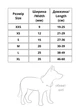 Ошейник WAUDOG Glamour с узором Звездочка Светящийся 19-25 см 12 мм Желтый (35838) - изображение 3