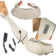 Роликовий МАСАЖЕР електричний MASSAGER OF NECK KNEADING з ІЧ-прогріванням для спини, попереку і шиї плечей Білий: Білий / Помаранчевий - зображення 10