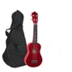 Укулеле + чехол (Гавайская гитара) HM100-GB Dark Red (mrk2267) - изображение 1