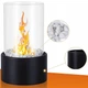 Настільний біокамін Ethanol Lamp камін на біопаливі для квартири (1009642-Black) - зображення 3