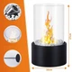 Настільний біокамін Ethanol Lamp камін на біопаливі для квартири (1009642-Black) - зображення 6