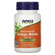 Гінкго білоба, Ginkgo Biloba, Now Foods, 120 мг, 50 капсул (NOW-04682) - изображение 1