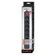 Мережевий фільтр живлення REAL-EL REAL-EL RS-6 PROTECT USB, 5m, black (EL122300018) - зображення 2