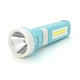 Ліхтарик ручний Voltronic LH-910+Solar, 1+1 режим, вбудований акумулятор, 220B, Blister (LH-910/28954) - зображення 1