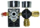 Автоматика компрессора 220V 12Bar в сборе с редуктором и манометрами, арт.комп240 - изображение 3