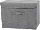 Ящик для хранения с крышкой MBM HOME TH-07 XL Gray - изображение 1