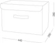 Ящик для хранения с крышкой MBM HOME TH-07 L Gray - изображение 8