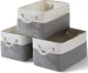 Ящик для хранения с ручками MBM HOME TH-10 M Gray/White - изображение 3