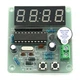 Конструктор электронные часы AT89C2051 4 разряда DIY СОБЕРИ САМ - изображение 2