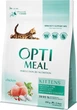 Сухой корм для кошек Optimeal с курицей для котят 300г - изображение 1