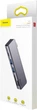 USB-хаб адаптер Baseus Harmonica 5в1 (док станция, 100W, 3xUSB3.0 + HDMI 4KHD + Type-C PD + TF + SD) - Серый - изображение 3