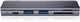 USB-хаб адаптер Baseus Harmonica 5в1 (док станция, 100W, 3xUSB3.0 + HDMI 4KHD + Type-C PD + TF + SD) - Серый - изображение 4