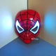 Маска супергероя Человек Паук со светящимися глазами Spider Man маска Спайдермена - изображение 2