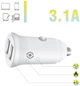 Автомобільний зарядний пристрій Piko СC-312 2 USB 3.1 A White (1283126477546) - изображение 3