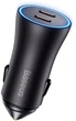 Ładowarka samochodowa Baseus Golden Contactor Pro Dual Fast Charger Car Charger C+C 40 W Dark Gray (CGJP000013) - obraz 3