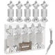 Набор елочных игрушек Springos h=8 см 5 шт CA0165 - изображение 4