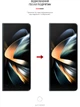 Гідрогелева плівка на зовнішній дисплей для смартфона Samsung Galaxy Fold4 5G (SM-F936) ArmorStandart Anti-Blue (ARM65066) - зображення 3