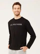 Пижамный лонгслив мужской хлопковый U.S. Polo Assn 18467 M Black (8680557329841) - изображение 1